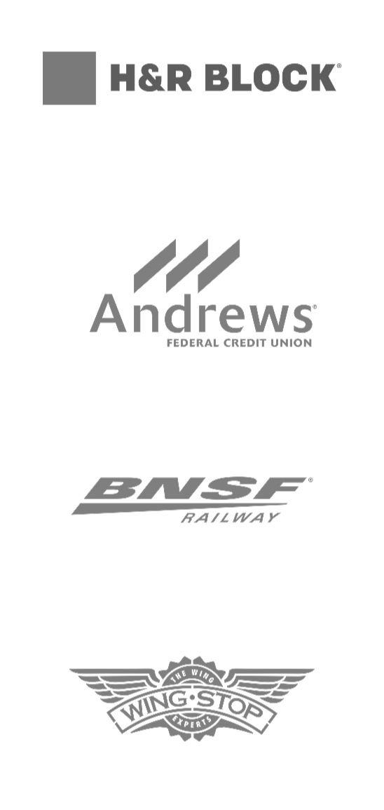 H&R Block, Andrews federal, BNSF, Wingstop